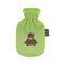 Hot Water Bottle Covered Highland Cow Bright Green 0.8L-FASHY-Matakana Pharmacy