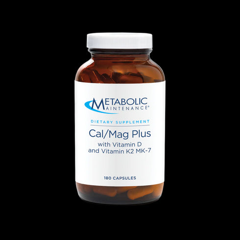 Image of Cal/Mag Plus with Vitamin D and Vitamin K2 MK-7 180caps
