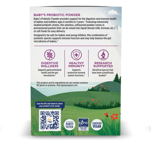 Baby's Nordic Flora Probiotic Powder 30 packets-Nordic Naturals-Matakana Pharmacy