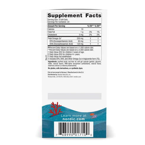NORDIC Children DHA Strawberry 90-Nordic Naturals-Matakana Pharmacy