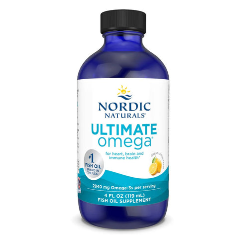 Ultimate Omega Liquid - Lemon 119ml-Nordic Naturals-Matakana Pharmacy