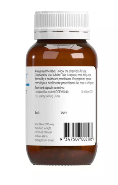 Image of ProBioFlora Reuteri 60caps directions