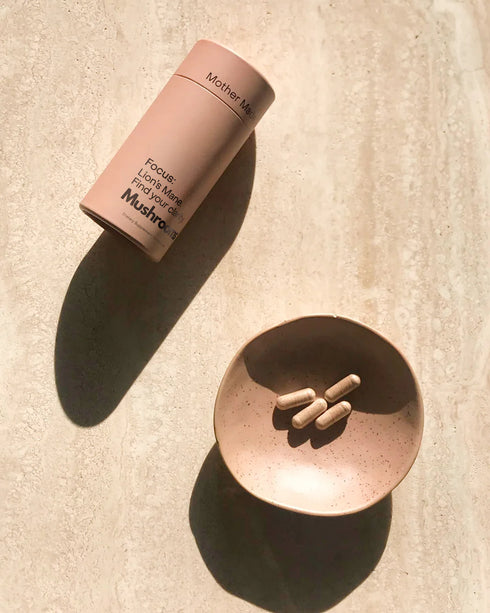 Brain/Focus - Lions Mane 60 Capsules-Mother Made-Matakana Pharmacy