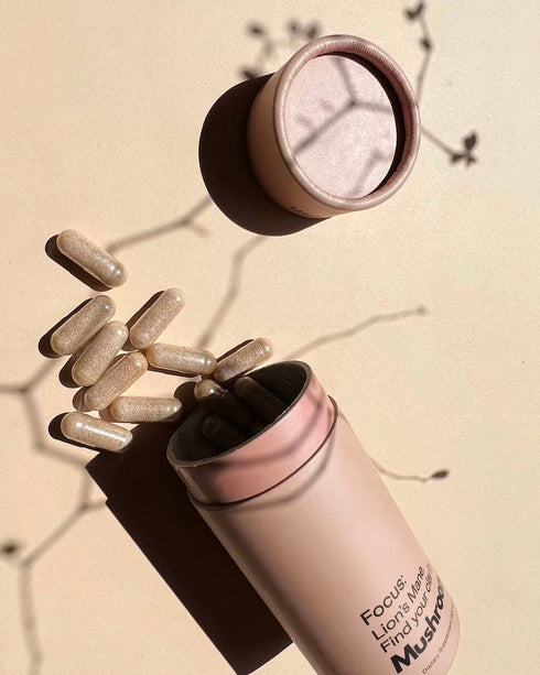 Brain/Focus - Lions Mane 60 Capsules-Mother Made-Matakana Pharmacy