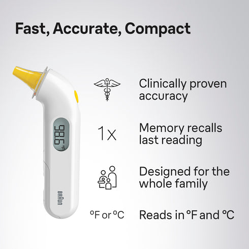 ThermoScan 3 Ear Thermometer-Braun-Matakana Pharmacy