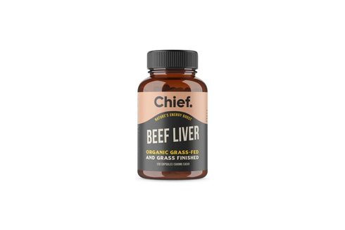 Organic Beef Liver 120 Capsules-Chief-Matakana Pharmacy