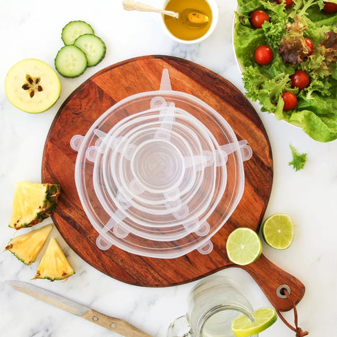 Silicone Food Covers 6 Packs-Nil-Matakana Pharmacy