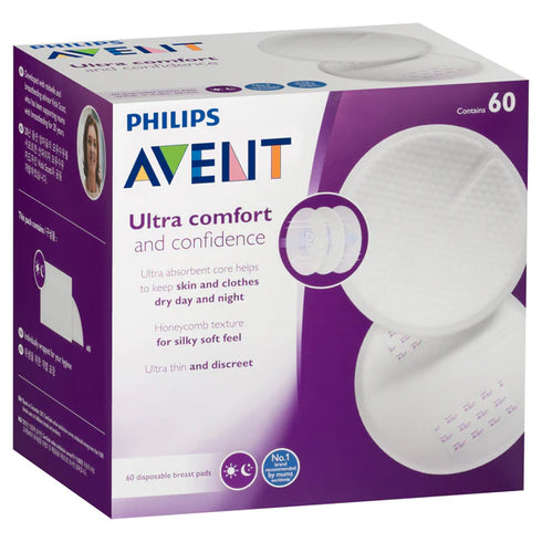Philips Avent Breast Pads 60 pack | Matakana Pharmacy