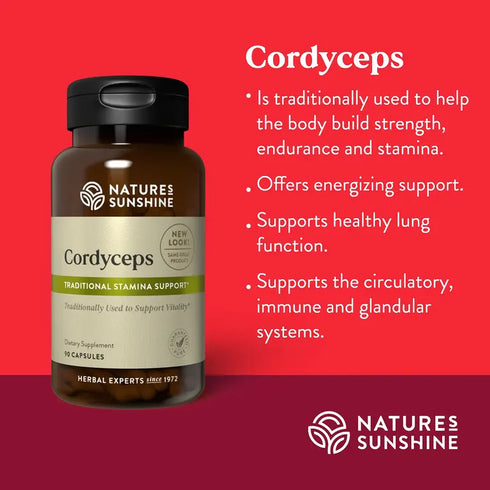 Cordyceps 90 Capsules-Matakana Pharmacy