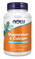 Magnesium & Calcium Tablets with D3 & Zinc 100s-NOW Supplements-Matakana Pharmacy