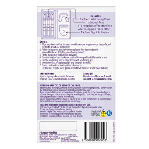 DWhite Tooth Toner Whitenening Kit with Light-Matakana Pharmacy