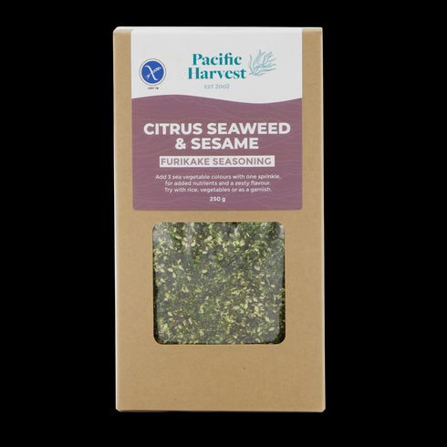Citrus Seaweed & Sesame Seasoning 250g-Pacific Harvest-Matakana Pharmacy