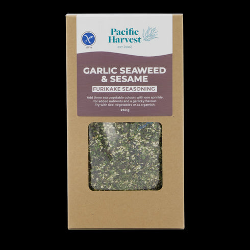 Garlic Seaweed & Sesame Seasoning 250g-Pacific Harvest-Matakana Pharmacy