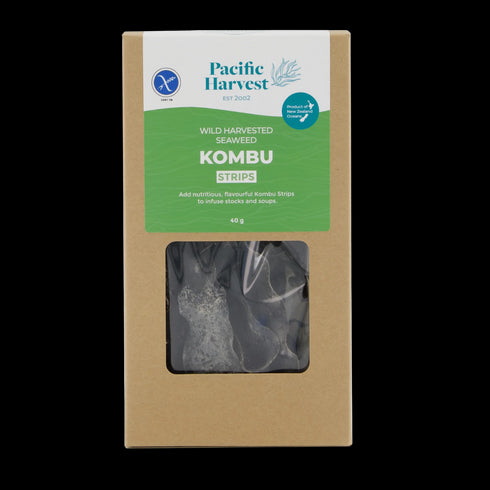 Kombu Strips 40g-Pacific Harvest-Matakana Pharmacy