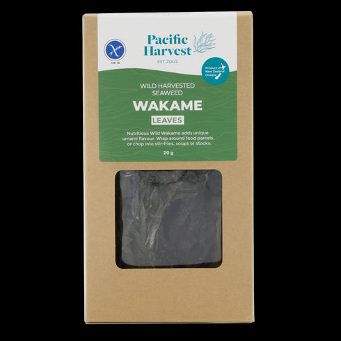Wakame Leaves Wild 20g-Pacific Harvest-Matakana Pharmacy