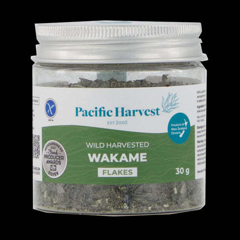 Wakame Flakes 30g-Pacific Harvest-Matakana Pharmacy
