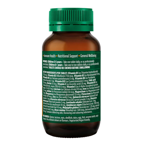 Thompsons Junior Immunofort Chewable Tablets 45s-Thompson's-Matakana Pharmacy