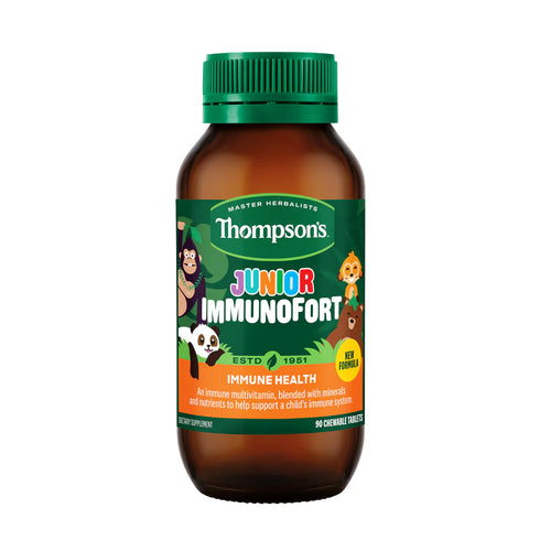 Thompsons Junior Immunofort Chewable Tablets 90s-Thompson's-Matakana Pharmacy