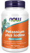 Potassium plus Iodine 180 Tablets-NOW Supplements-Matakana Pharmacy