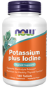 Potassium plus Iodine 180 Tablets-NOW Supplements-Matakana Pharmacy