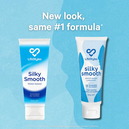 Lifestyle Silky Smooth Lube 100g-Matakana Pharmacy