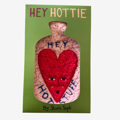 Hot Water Bottle - Hey Hot Stuff-Studio Soph-Matakana Pharmacy