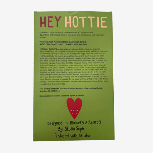 Hot Water Bottle - Hey Hot Stuff-Studio Soph-Matakana Pharmacy