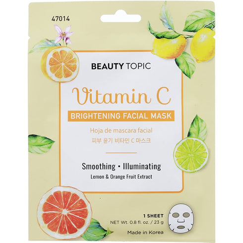 Vit C Face Mask 5pk-Matakana Pharmacy