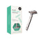 Reusable Razor + 5 Blades Silver-NIL Bathroom-Matakana Pharmacy