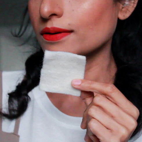 Reusable Organic NZ Wool Make Up Remover Pad 10 Pack-NIL Bathroom-Matakana Pharmacy