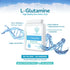 L-Glutamine 500mg 90 Capsules-Swiss Bioenergetics-Matakana Pharmacy