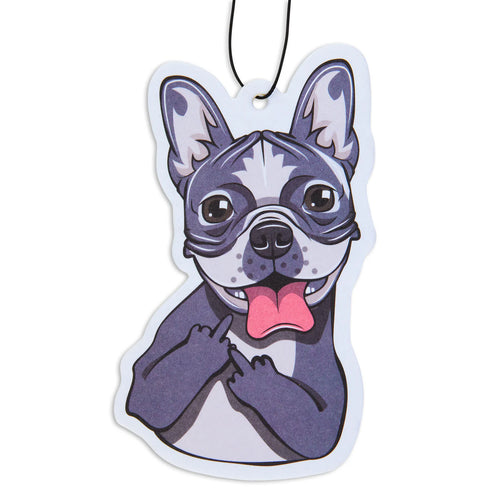 Frenchie With An Attitude Air Freshener-Fresh Fresheners-Matakana Pharmacy