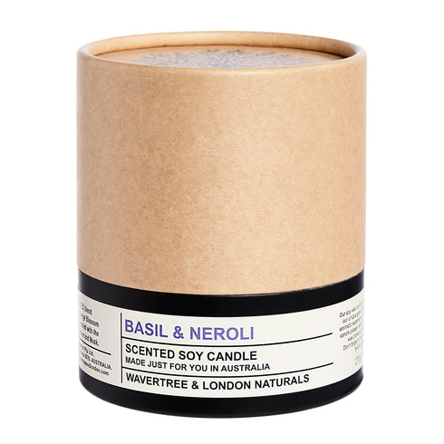 Natural Candle Basil & Negroni 270g-Wavertree & London-Matakana Pharmacy