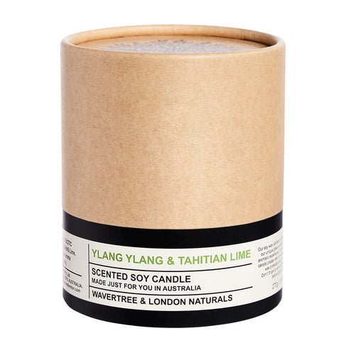Natural Candle Ylang Ylang & Tahitian Line 270g-Wavertree & London-Matakana Pharmacy