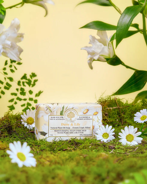 W&L Soap Daisy & Lily 200g-Matakana Pharmacy