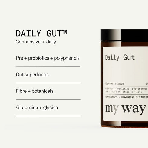 Daily Gut Nutrition 270g-my way up-Matakana Pharmacy