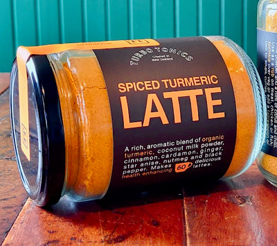 Turmeric Spiced Latte Jar 165g-Turbo Tonics-Matakana Pharmacy
