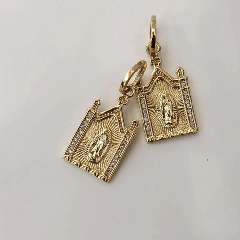 Earrings - Seraph Symbol - Cathedral-Queen Of The Foxes-Matakana Pharmacy
