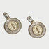 Earrings - Seraph Symbol - Disc-Queen Of The Foxes-Matakana Pharmacy