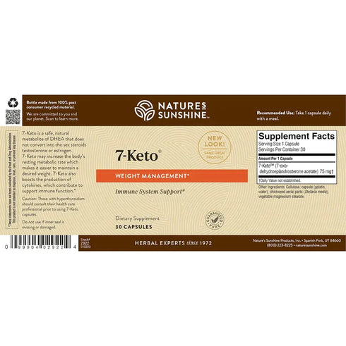 7-Keto 30 Capsules-Matakana Pharmacy