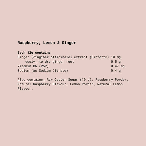 Morning Relief | Raspberry, Lemon & Ginger Powder 240g-Aggie-Matakana Pharmacy