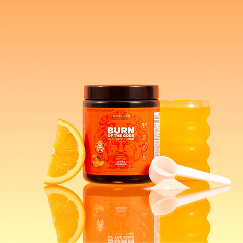 Burn of the Gods Fat Burner Orange 100g-Hercules-Matakana Pharmacy