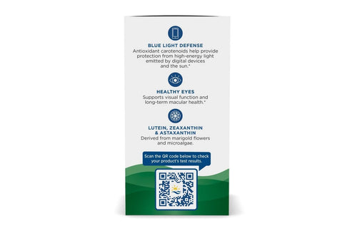 Blue Light Eye Defense 60 Soft Gel Caps-Nordic Naturals-Matakana Pharmacy