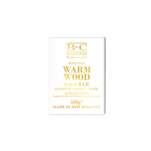 Image of Warm Wood Luxury 3 in 1 Bar 100g