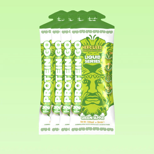 Protein Go - Gel Sachet Apple Case of 30-Hercules-Matakana Pharmacy