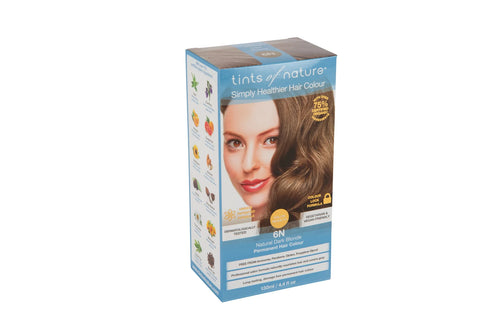 6N Natural Dark Blonde 120ml-Tints of Nature-Matakana Pharmacy