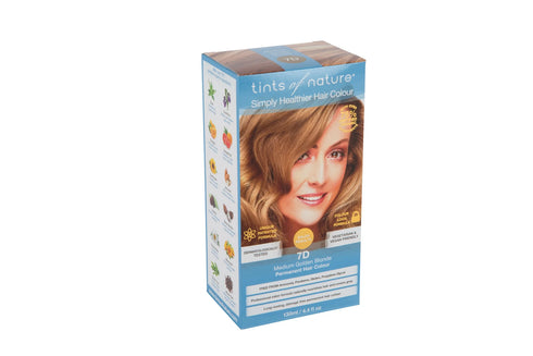 7D Medium Golden Blonde 120ml-Tints of Nature-Matakana Pharmacy