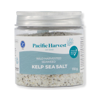 Pacific Harvest Kelp Salt 110g, front of pack