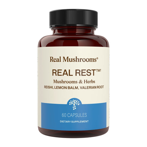 Real Rest 60 Capsules by Real Mushrooms