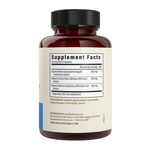 Real Rest 60 Capsules by Real Mushrooms